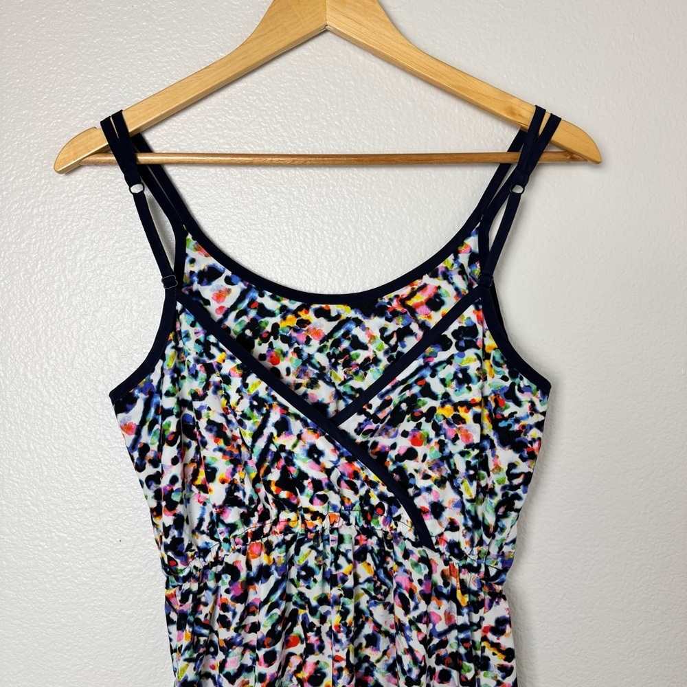 Athleta Easy Breezy Sunbeam Sleeveless Multicolor Women's Dress Size XS - Picture 5 of 8